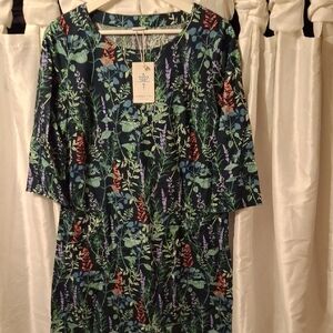 Karma East Floral Midi Dress Med
